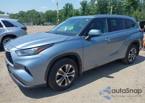 2020 Toyota Highlander Xle from USA, damaged, VIN 5TDGZRBH2LS028136